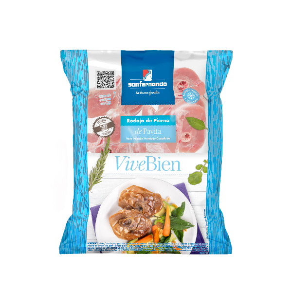 Rodaja de Pierna de Pavita  x 500 Gr. SF