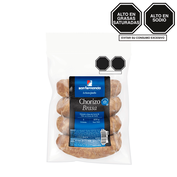Chorizo Parrillero Brasa x 400 Gr. SF
