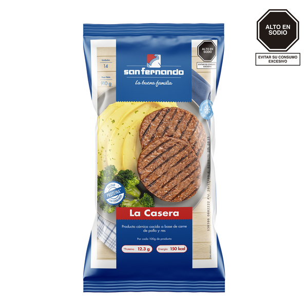 Casera de Pollo y Res x 14 und SF