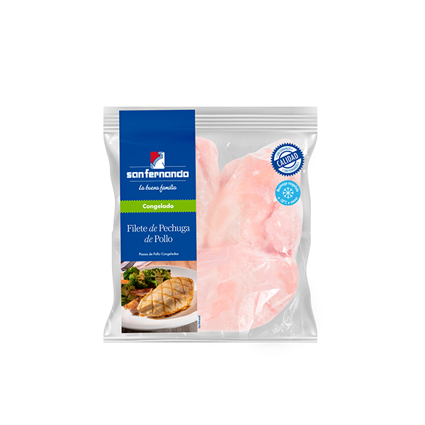 Filete de Pechuga de Pollo Congelado (0.85 a 1.15 Kg) SF