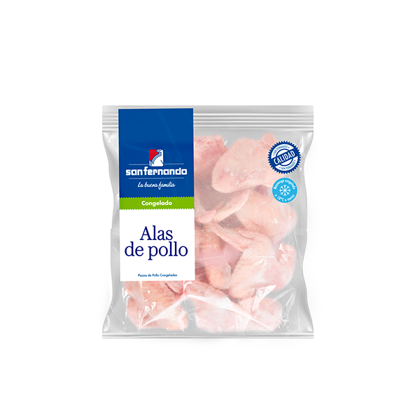 Ala de Pollo Congelada (Rango 0.9 a 1.3 Kg) SF
