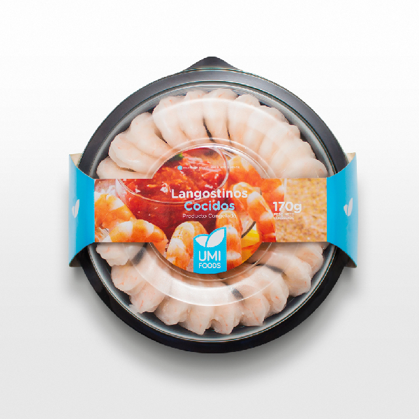 Bandeja Langostinos Cocidos