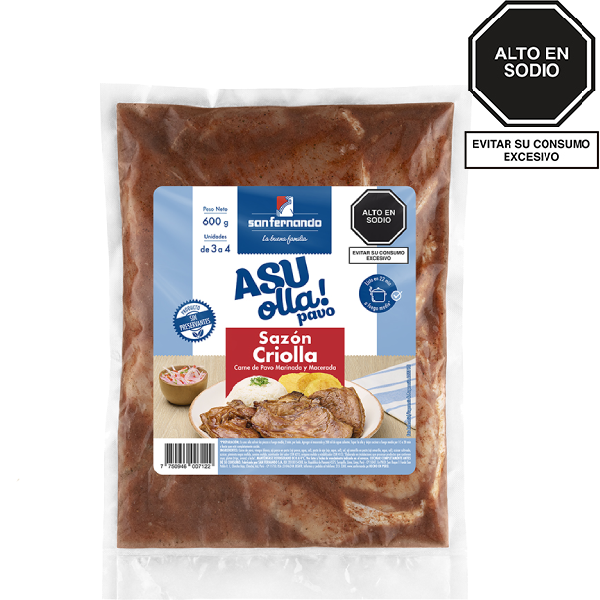 Asu Olla Pavita Criolla x 600 gr