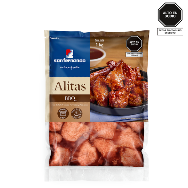 Alitas BBQ x 1 kg