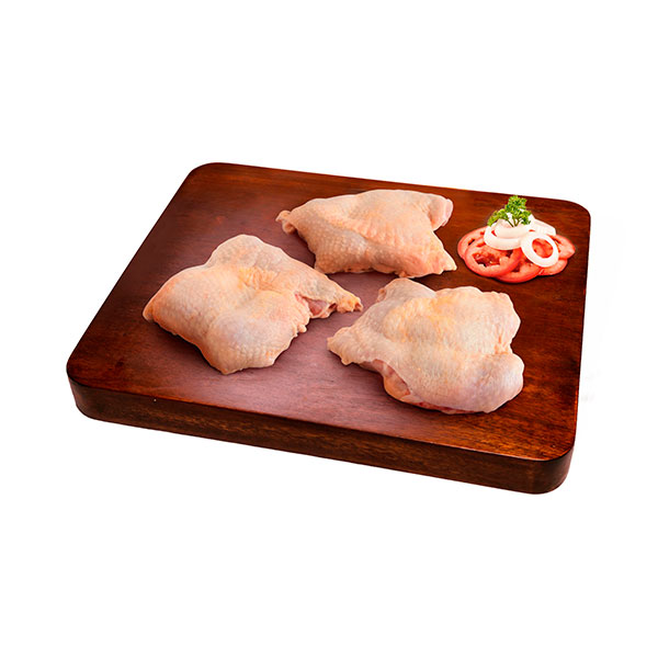 Filete parrillero de pierna de pollo con piel  (1.0 a 1.1 Kg)