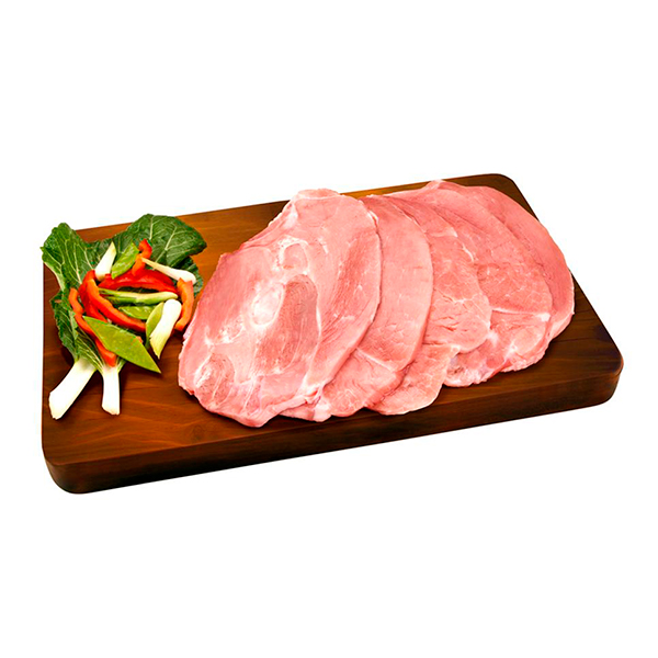 Chuleta de pierna cerdo sin piel x 1.5 kg