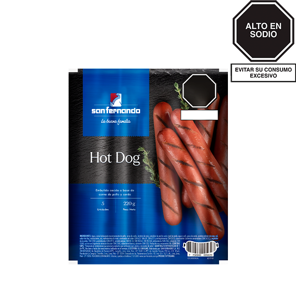Hot dog x 220 Gr.