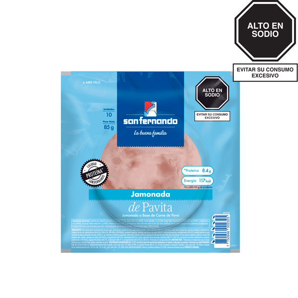 Jamonada de pavita x 85 Gr.