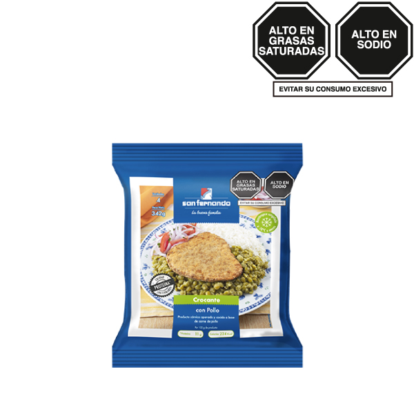 Crocante con Pollo Bolsa 342 Gr.
