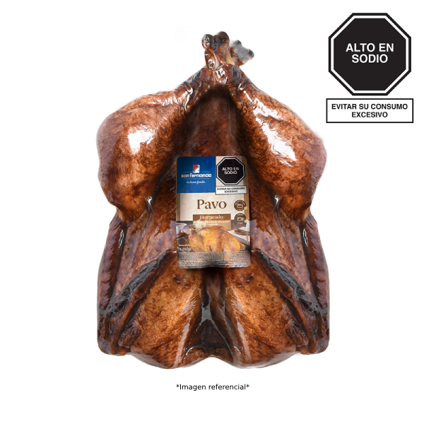 Pavo Horneado Rango 4.8 a 5.4 Kg.