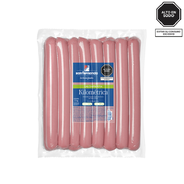 Salchipapera Kilometrica x 3 Kg.