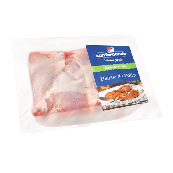 Pierna de pollo fresca